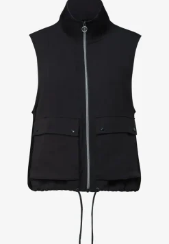 Vest met rits en koord