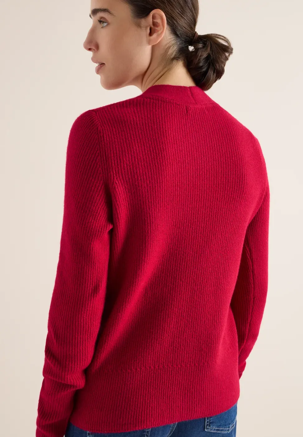 Vest met structuurdetails