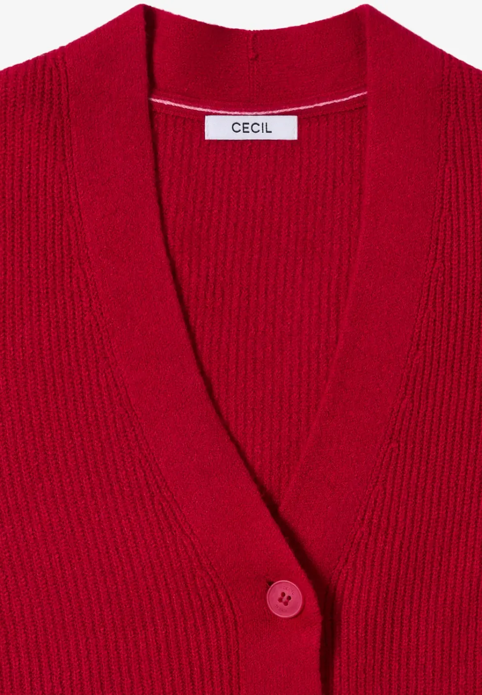 Vest met structuurdetails