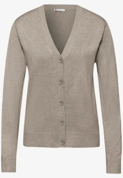 Vest met V-hals
