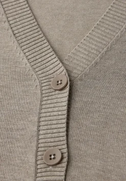 Vest met V-hals