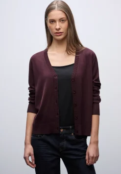 Vest met V-hals
