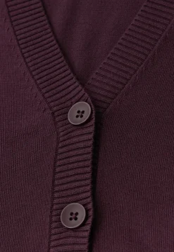 Vest met V-hals