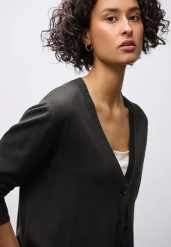 Vest met V-hals