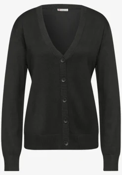Vest met V-hals