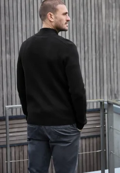 Vest met opstaande kraag