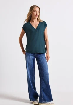 V-hals blouse shirt