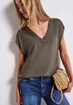 V-hals blouse shirt