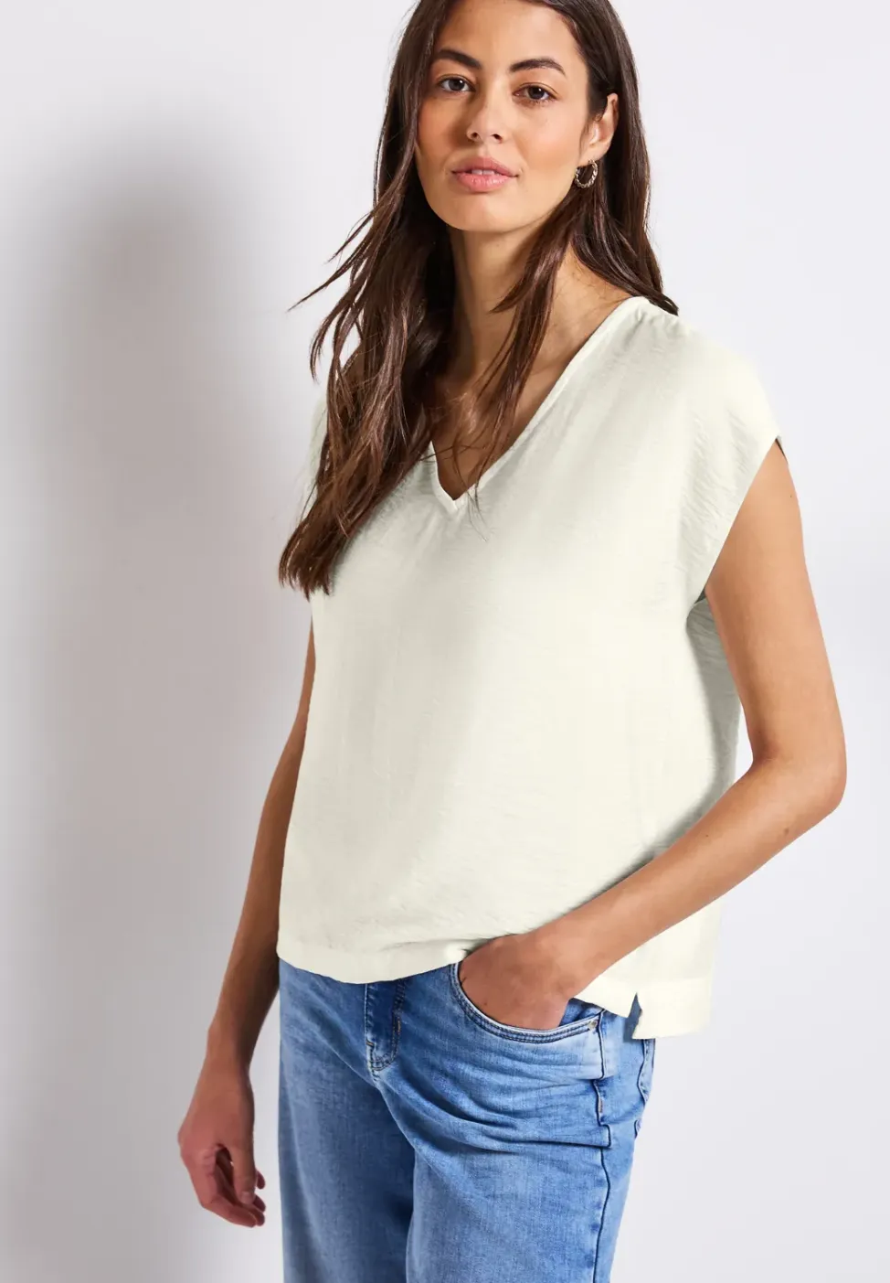 V-hals blouse shirt