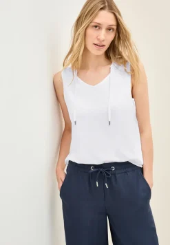 V-hals top met linten