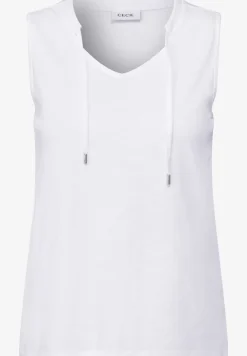 V-hals top met linten