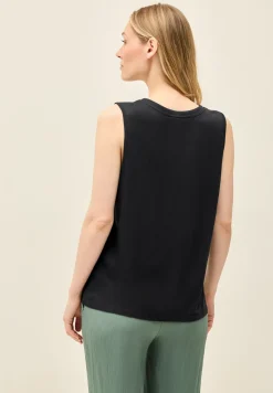 V-hals top met linten