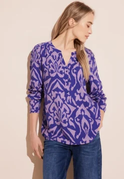 Viscose blouse met print