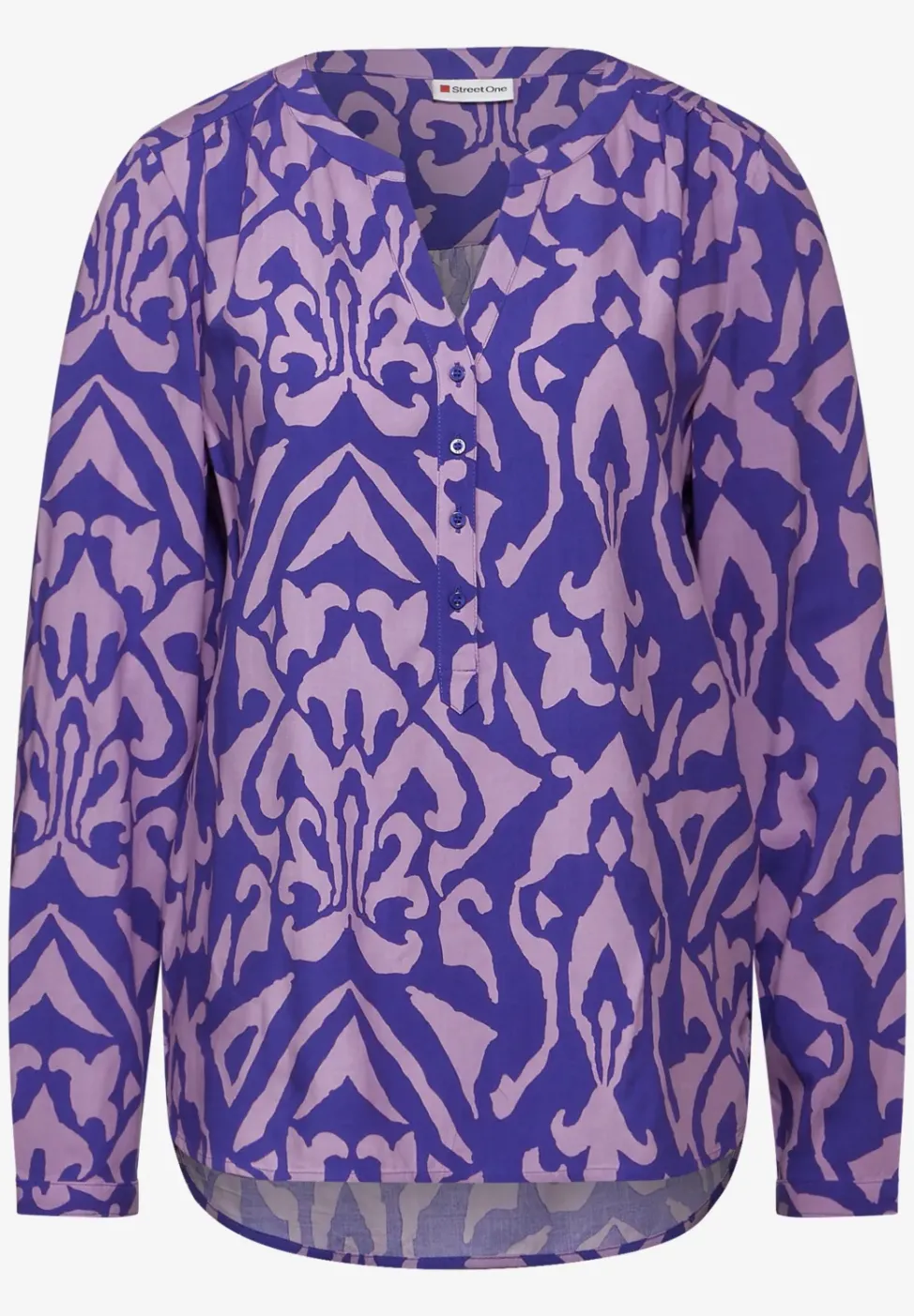 Viscose blouse met print
