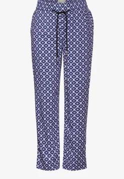 Viscose broek met print