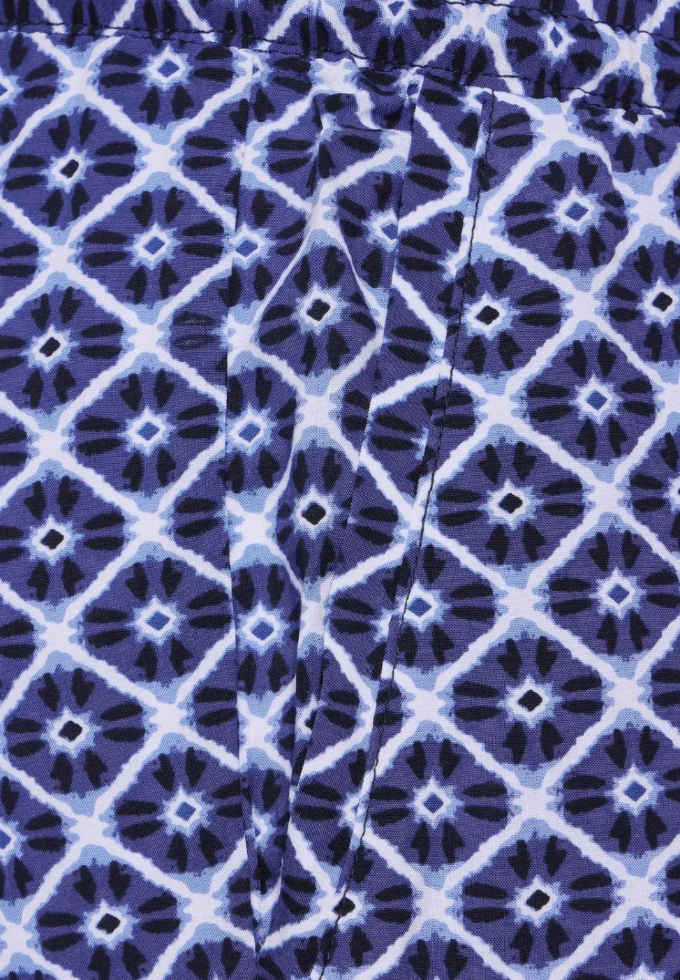 Viscose broek met print