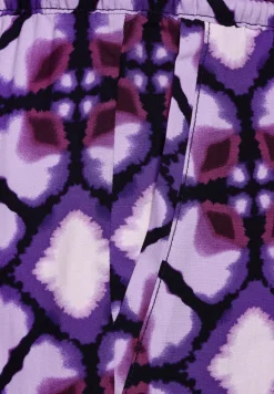 Viscose broek met print