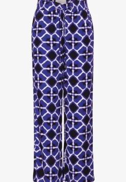 Viscose broek met print