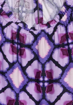Viscose jurk met print