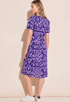 Viscose jurk met print