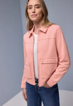 Visgraat blouson