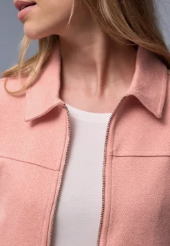 Visgraat blouson
