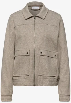 Visgraat blouson