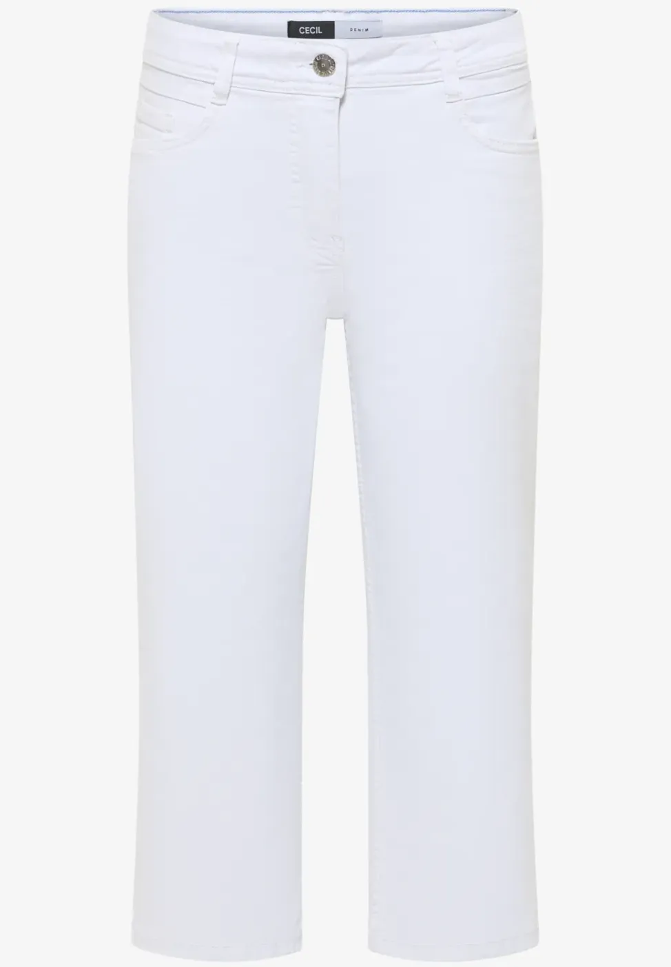 Wide Legs 3/4 jeans in Loose Fit