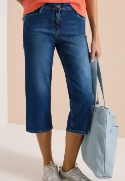 Wide Legs 3/4 jeans in Loose Fit