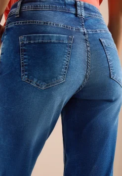 Wide Legs 3/4 jeans in Loose Fit