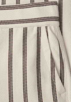 Wide Legs broek in casual pasvorm met strepen