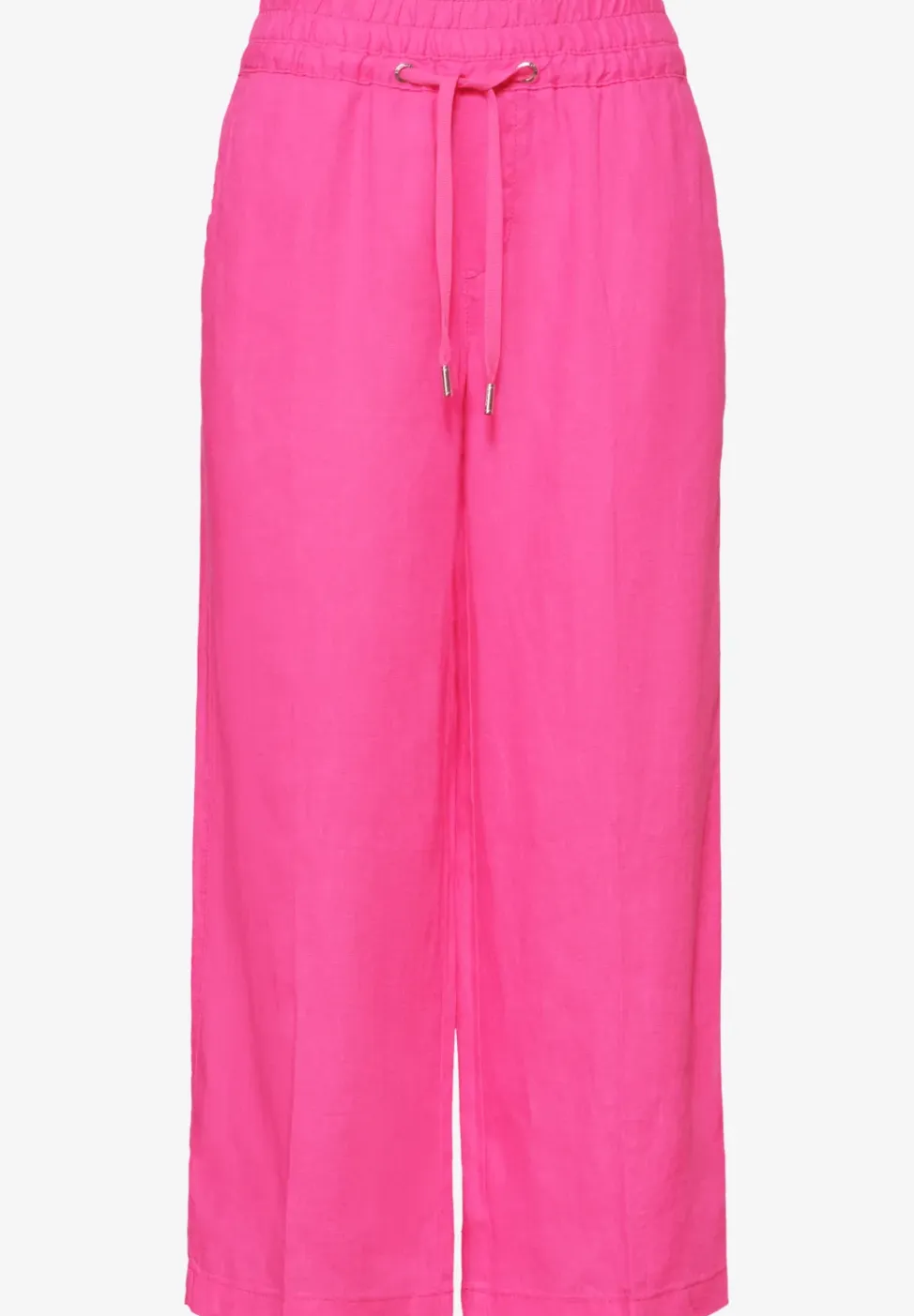 Wide Legs broek in een Loose Fit van linnen