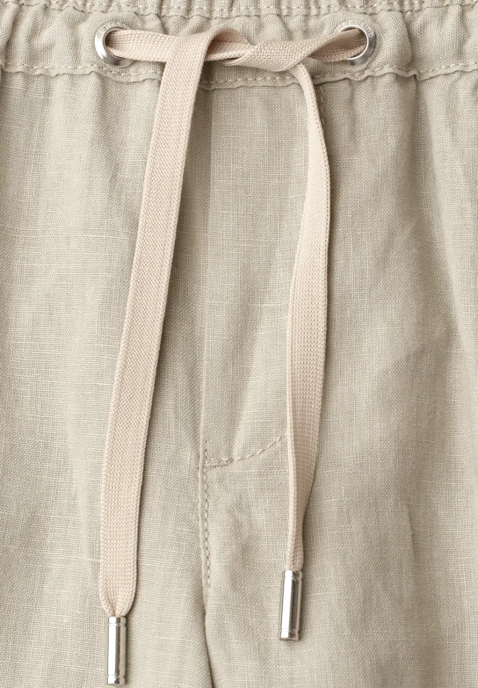 Wide Legs broek in een Loose Fit van linnen