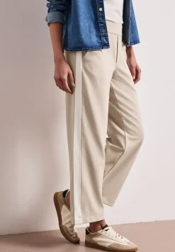 Wide Legs broek met galonstrepen