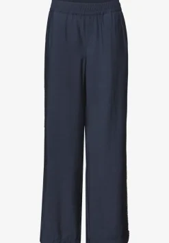 Wide Legs broek met gehaakt band