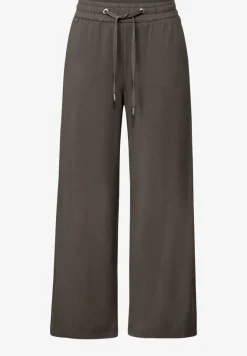 Wide Legs broek met jogg tailleband