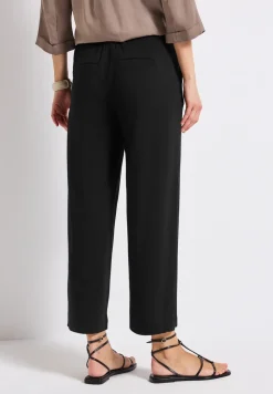 Wide Legs broek met jogg tailleband