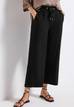 Wide Legs broek met jogg tailleband