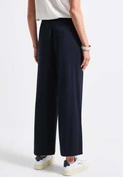 Wide Legs broek met jogg tailleband