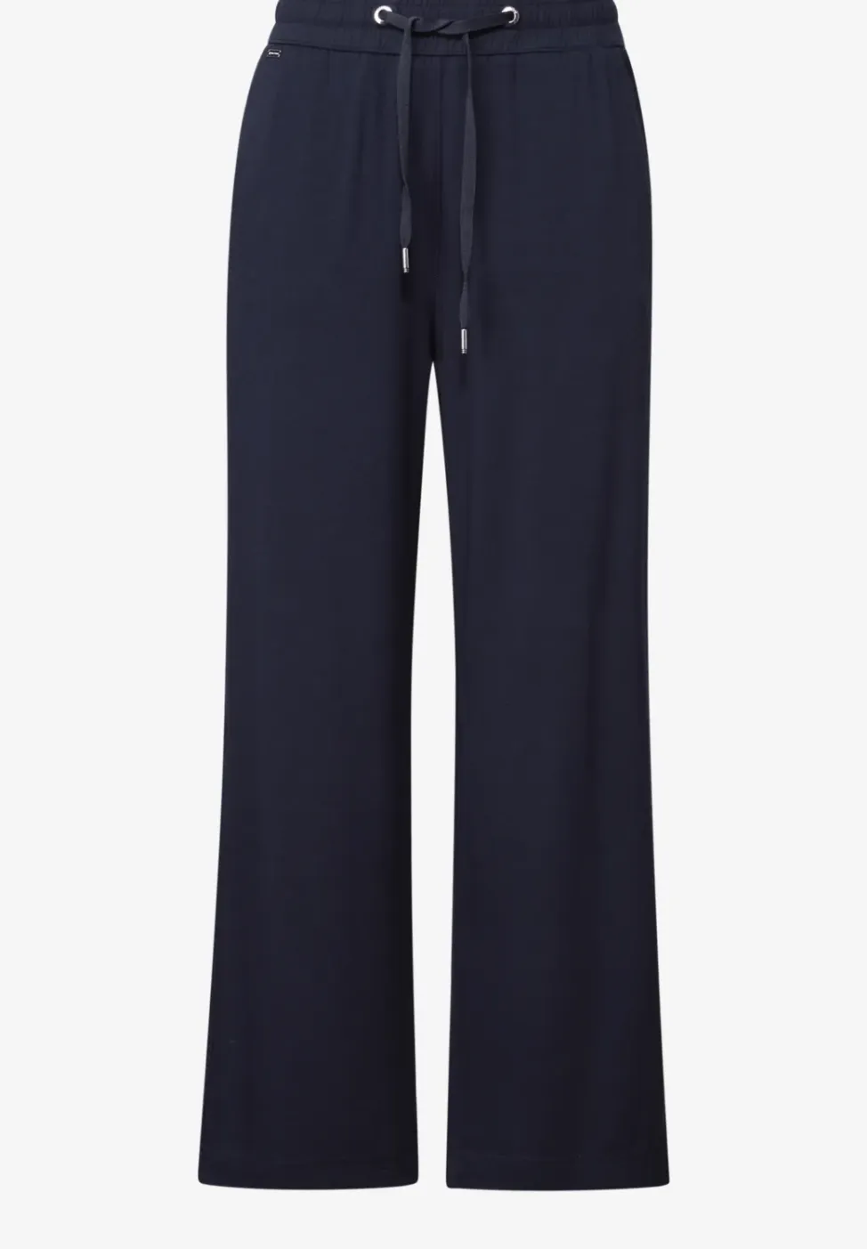 Wide Legs broek met jogg tailleband