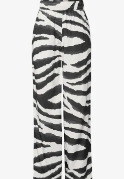 Wide Legs broek met structuur