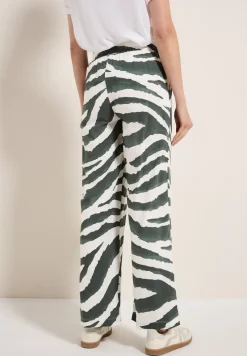 Wide Legs broek met structuur