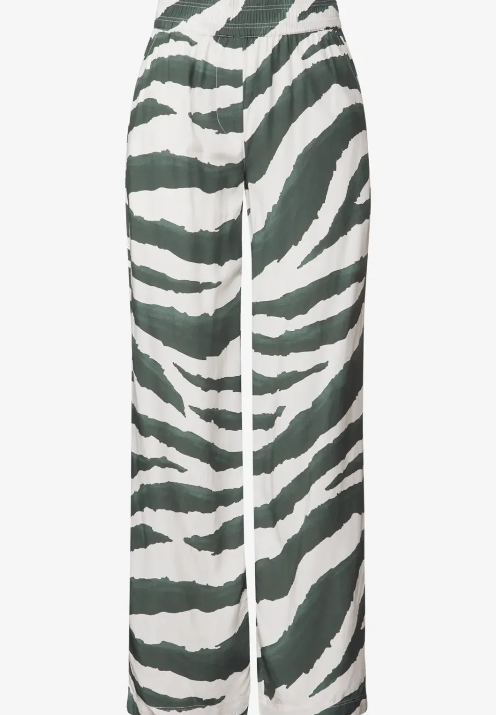 Wide Legs broek met structuur