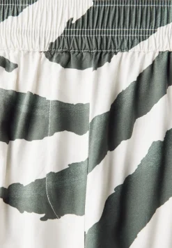Wide Legs broek met structuur