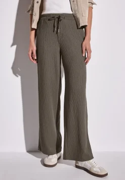 Wide Legs broek met structuur