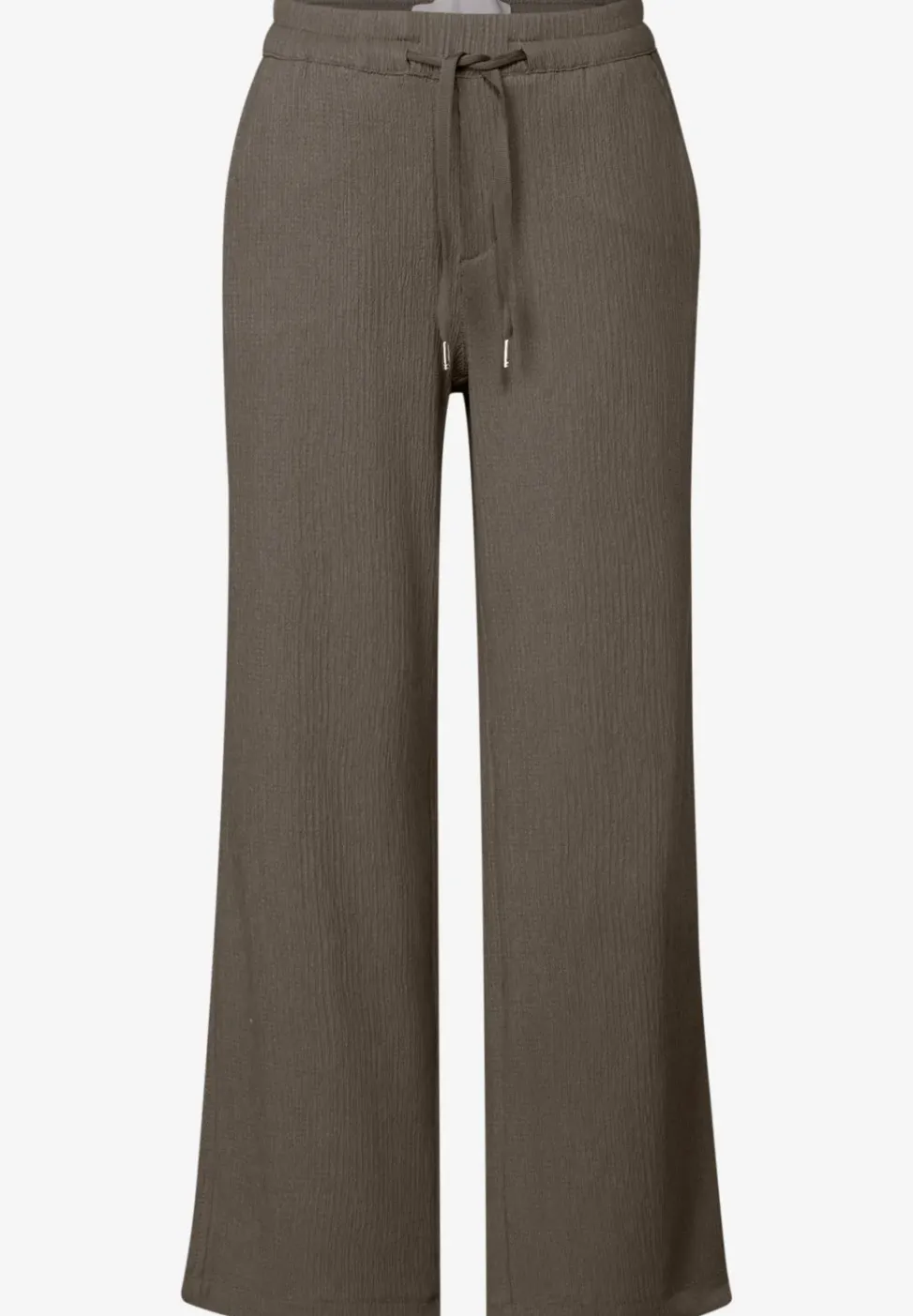Wide Legs broek met structuur