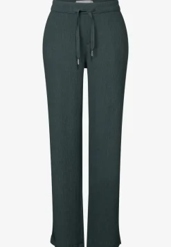 Wide Legs broek met structuur