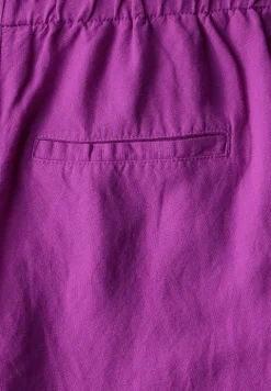 Wide Legs broek van linnenmix