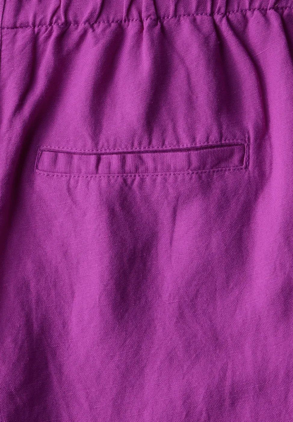 Wide Legs broek van linnenmix