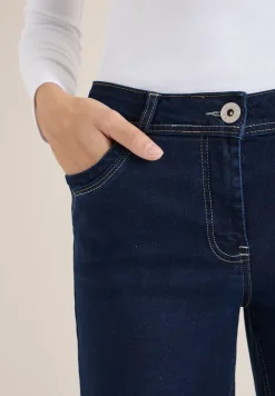 Wide Legs gespoelde jeans